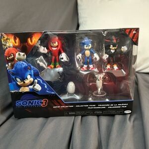 Sonic The Hedgehog 3 Movie Action Figures 2.5-Inch Movie Collector Toy Figures